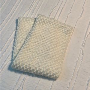 Cream infinity scarf